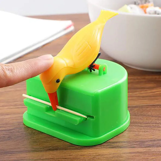 Creative Press Toothpick Dispenser Cartoon Bird