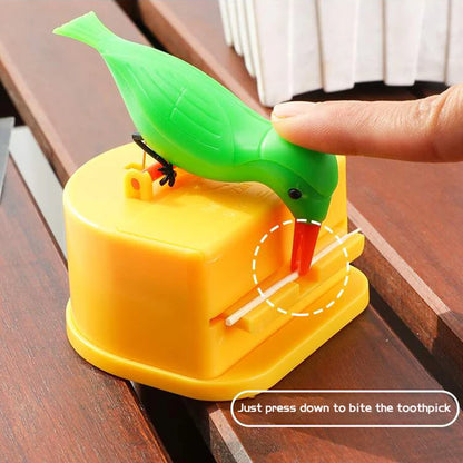 Creative Press Toothpick Dispenser Cartoon Bird