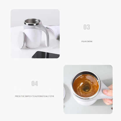 Automatic Stirring Magnetic Mug Creative Stainless Steel Electric Smart Mixer