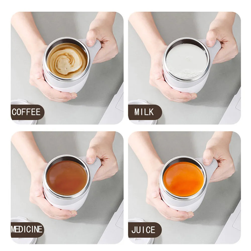 Automatic Stirring Magnetic Mug Creative Stainless Steel Electric Smart Mixer